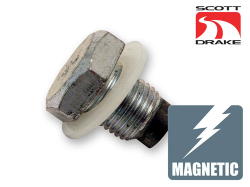 MAGNETIC OIL DRAIN PLUG WITH GASKET