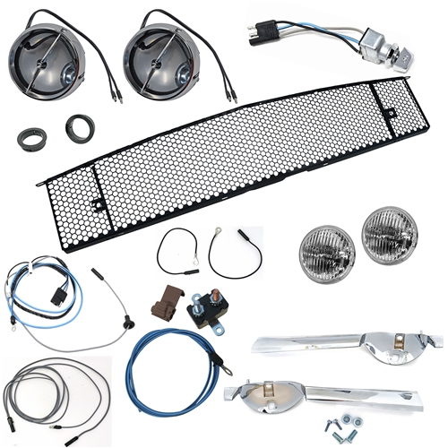 graven betalen Portaal 65 FOG LAMP CONVERSION KIT WITH GRILL