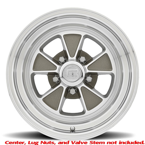 15 x 7 Cast Aluminum Shelby Cragar Style Wheel