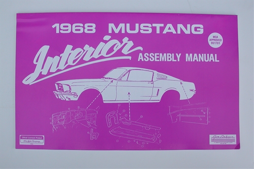 INTERIOR ASSEMBLY MANUAL *INDICATE YEAR*