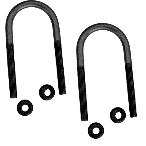 65-66 Rear Spring U-bolts with Nuts- set of 2 u-bolts and 4 nuts